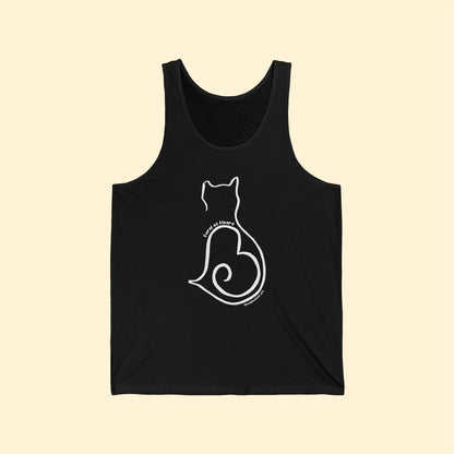 Silhouette | FUNDRAISER for Feral at Heart | Unisex Jersey Tank - Detezi Designs - 31916869878155235029