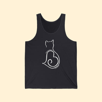 Silhouette | FUNDRAISER for Feral at Heart | Unisex Jersey Tank - Detezi Designs-89054957953316258674