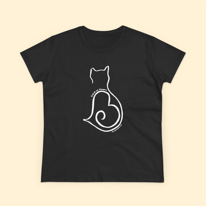 Silhouette | FUNDRAISER for Feral At Heart | Women's Midweight Cotton Tee - Detezi Designs - 10844247423502186975
