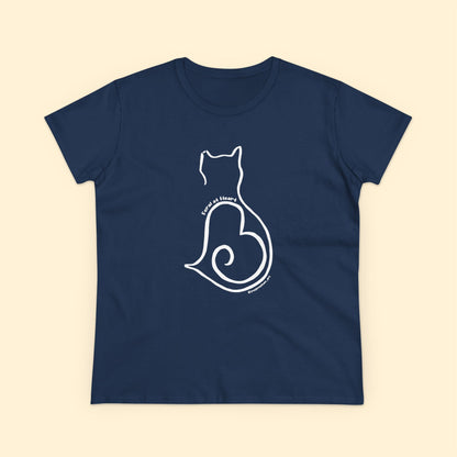 Silhouette | FUNDRAISER for Feral At Heart | Women's Midweight Cotton Tee - Detezi Designs - 24998389750820836380