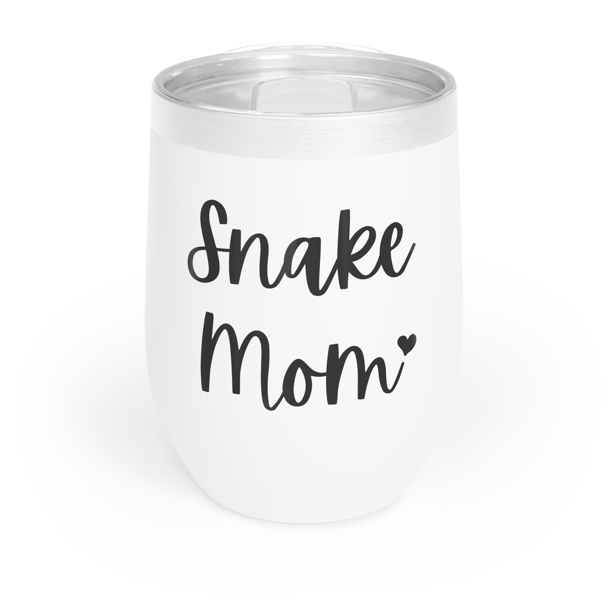 Snake Mom | Wine Tumbler - Detezi Designs-12881501727178298071