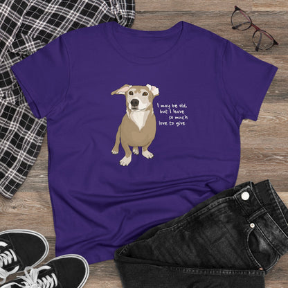 So Much Love | Women's Midweight Cotton Tee - Detezi Designs - 14438133184647394511