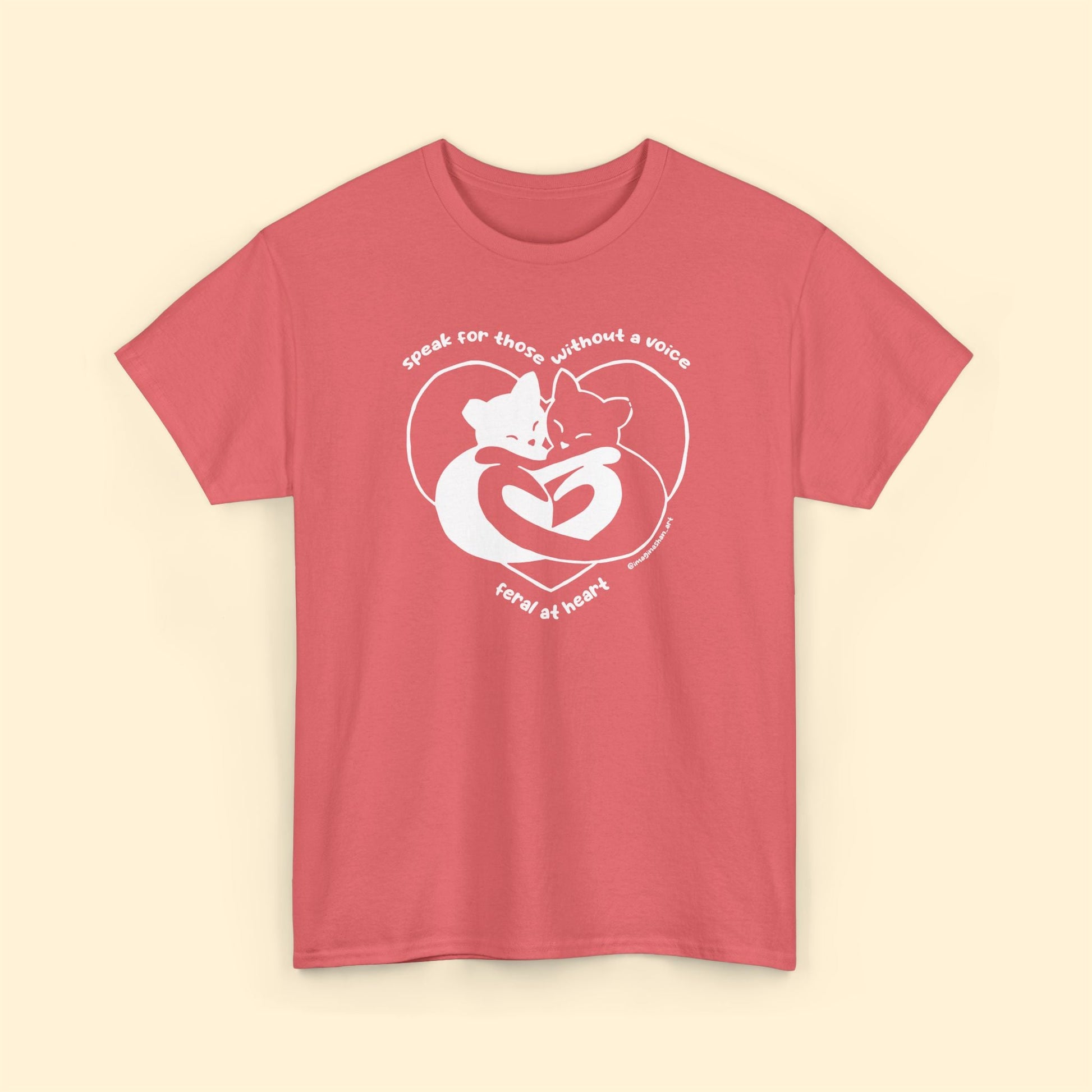 Speak For Those Without A Voice | FUNDRAISER for Feral At Heart | T-shirt - Detezi Designs - 15857424693183010971