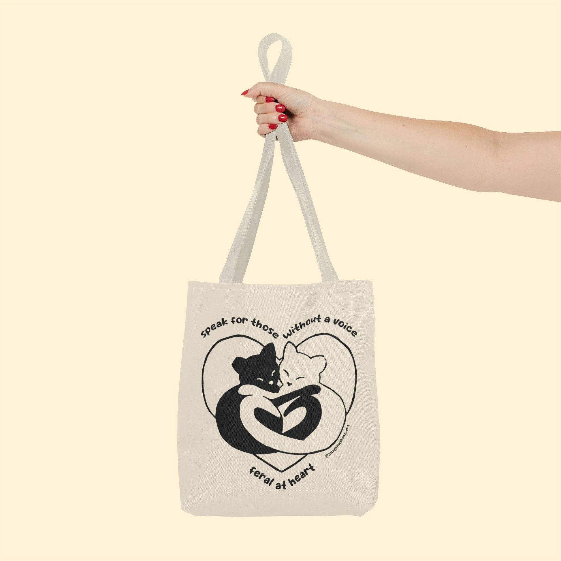 Speak For Those Without A Voice | FUNDRAISER for Feral At Heart | Tote Bag - Detezi Designs-13092260881698767663