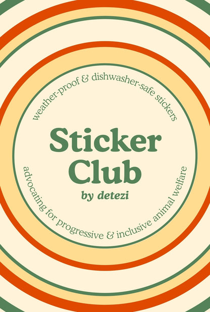 Sticker Club! - Detezi Designs - 