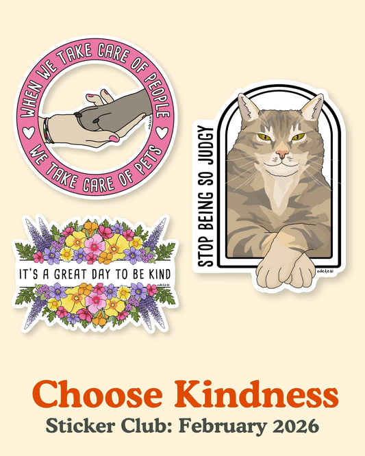 Sticker Club: Monthly Subscription - Detezi Designs - 