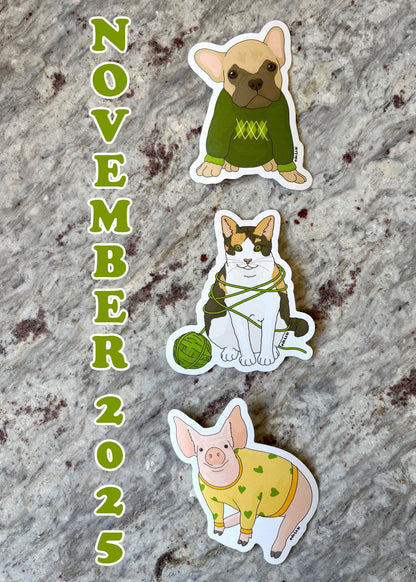 Sticker Club: Monthly Subscription - Detezi Designs - 