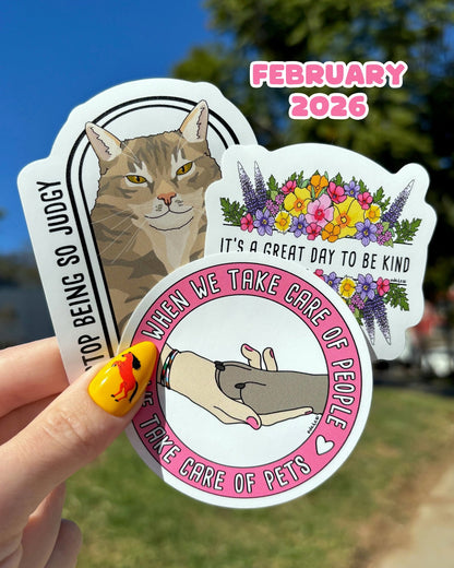 Sticker Club: Monthly Subscription - Detezi Designs - 