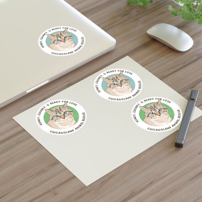 Stickers | FUNDRAISER | Chicagoland Animal Rescue - Detezi Designs - 18914155191675088916