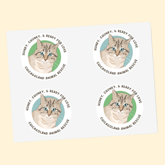 Stickers | FUNDRAISER | Chicagoland Animal Rescue - Detezi Designs - 18914155191675088916