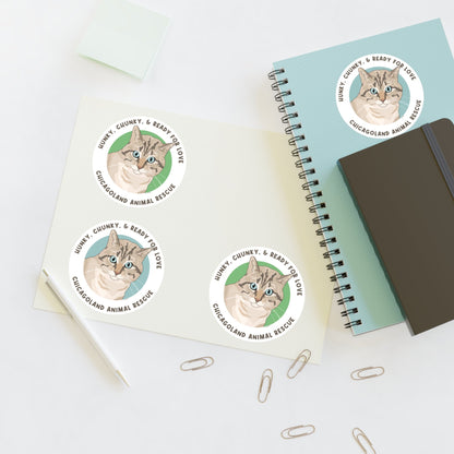 Stickers | FUNDRAISER | Chicagoland Animal Rescue - Detezi Designs - 25018050966282018271