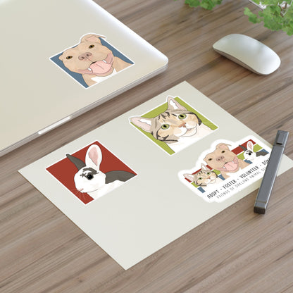 Stickers | FUNDRAISER | Friends of Oakland Animal Services - Detezi Designs - 21150700321882547620