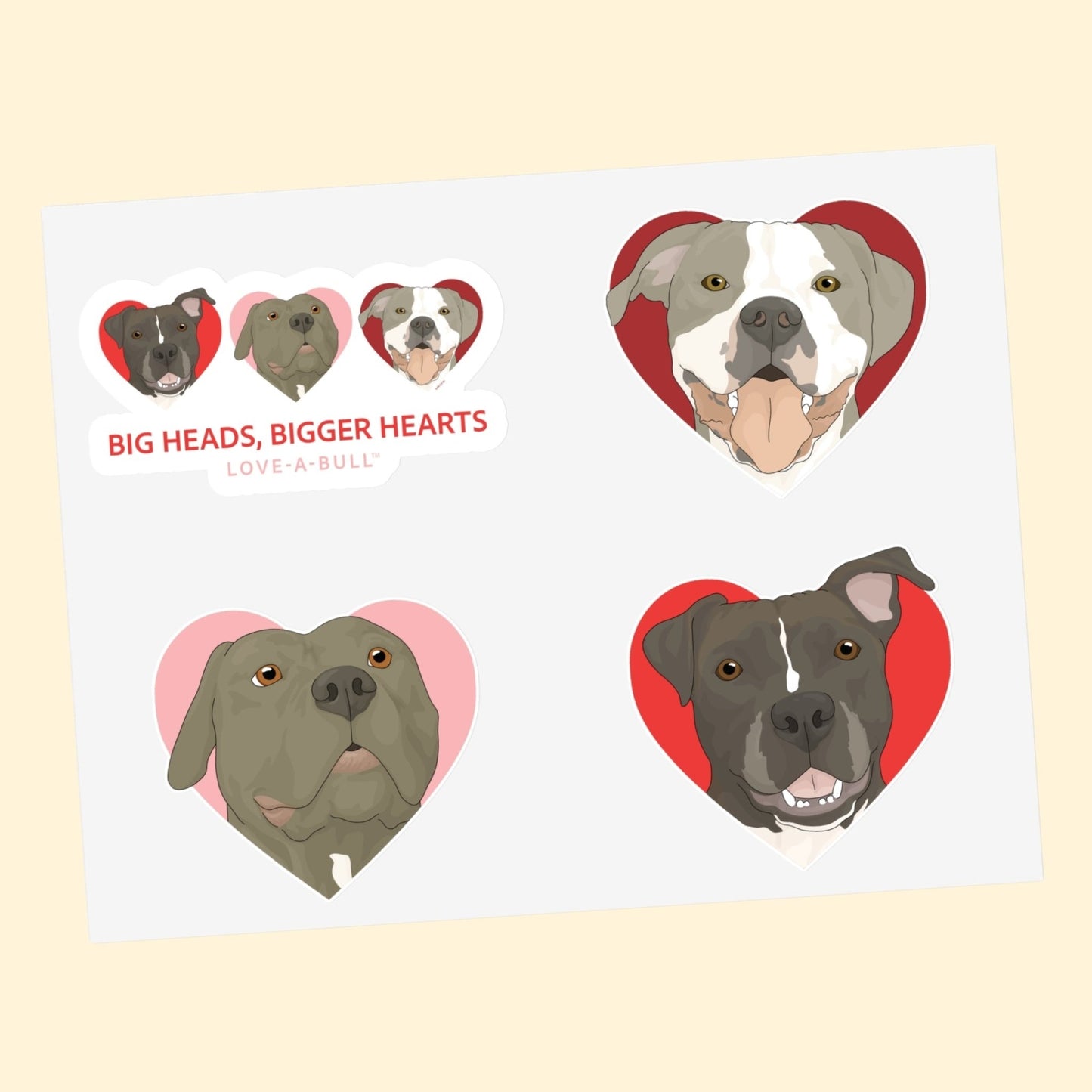 Stickers | FUNDRAISER | Love - A - Bull - Detezi Designs - 32087589846560385141