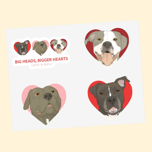 Stickers | FUNDRAISER | Love - A - Bull - Detezi Designs - 32087589846560385141