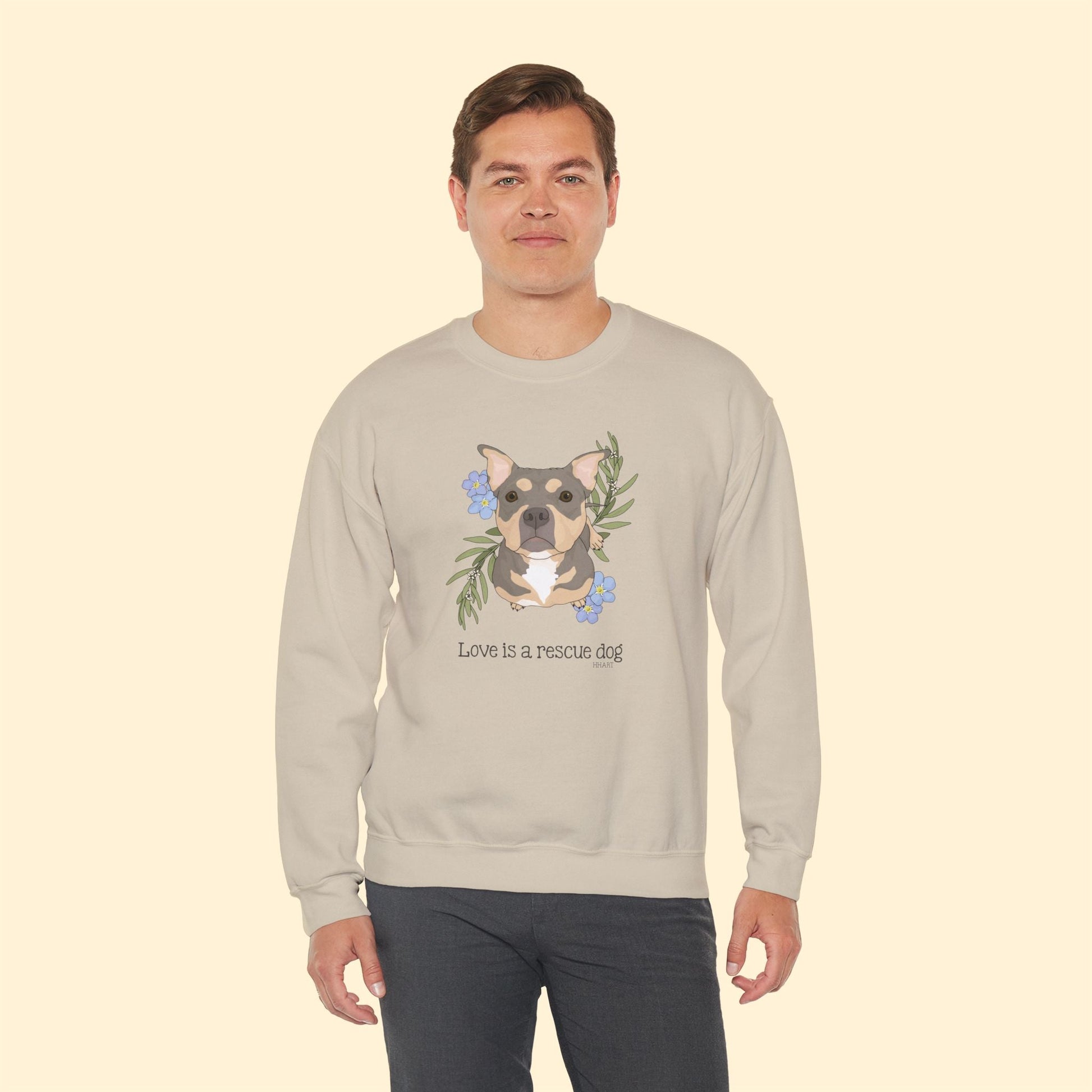 Sunshine | FUNDRAISER for HHART | Crewneck Sweatshirt - Detezi Designs - 15329907129823013231