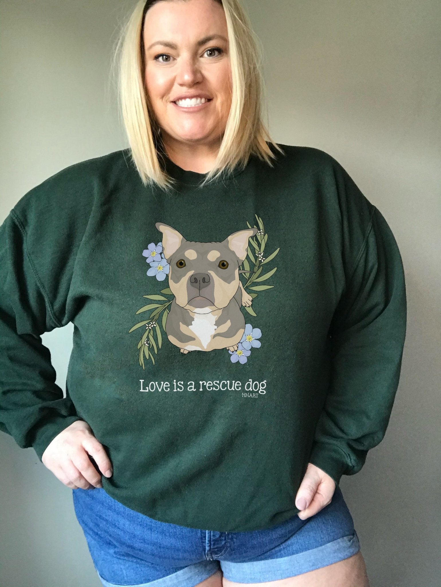 Sunshine | FUNDRAISER for HHART | Crewneck Sweatshirt - Detezi Designs - 24862916054859431523