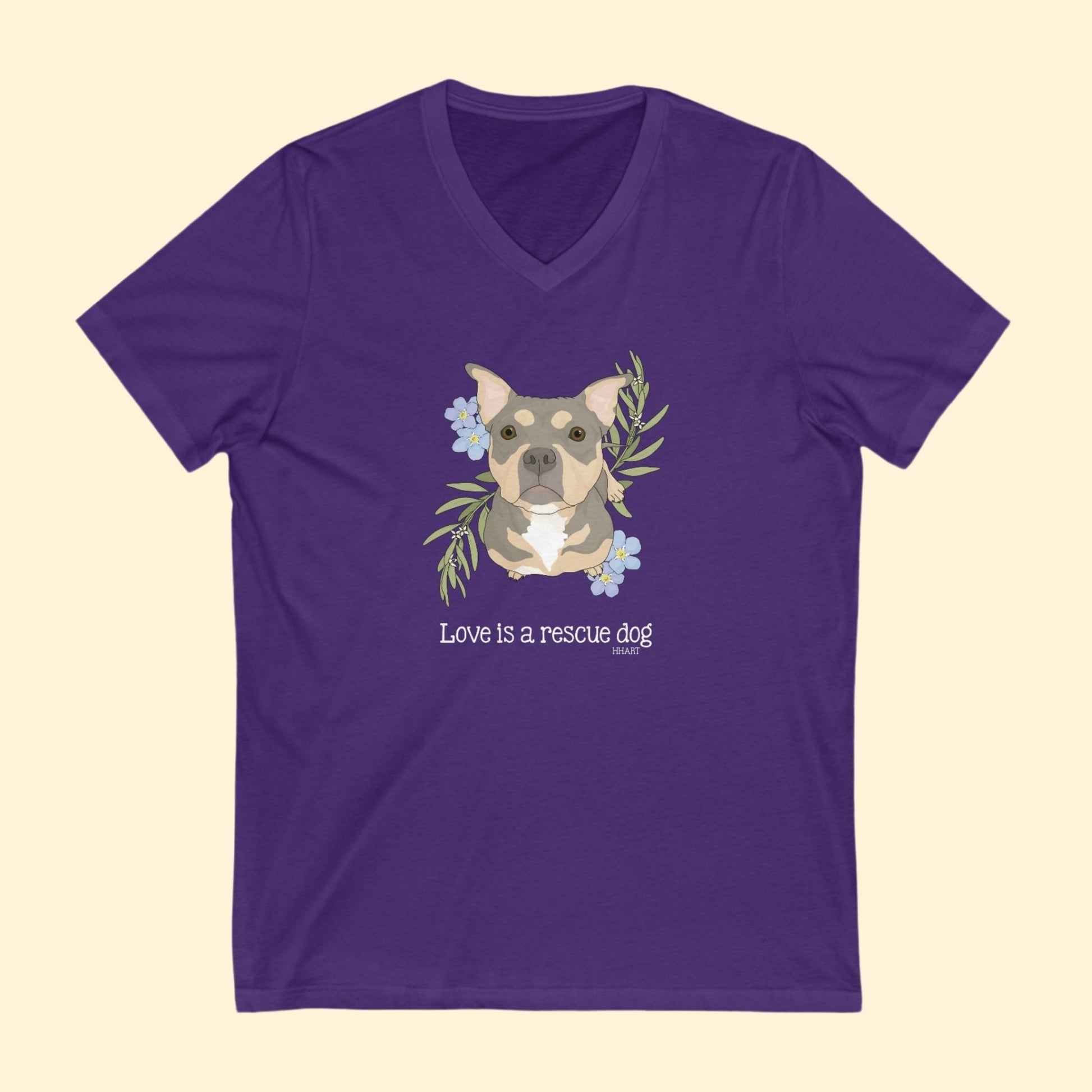 Sunshine | FUNDRAISER for HHART | Unisex V - Neck Tee - Detezi Designs - 23933301511432606717