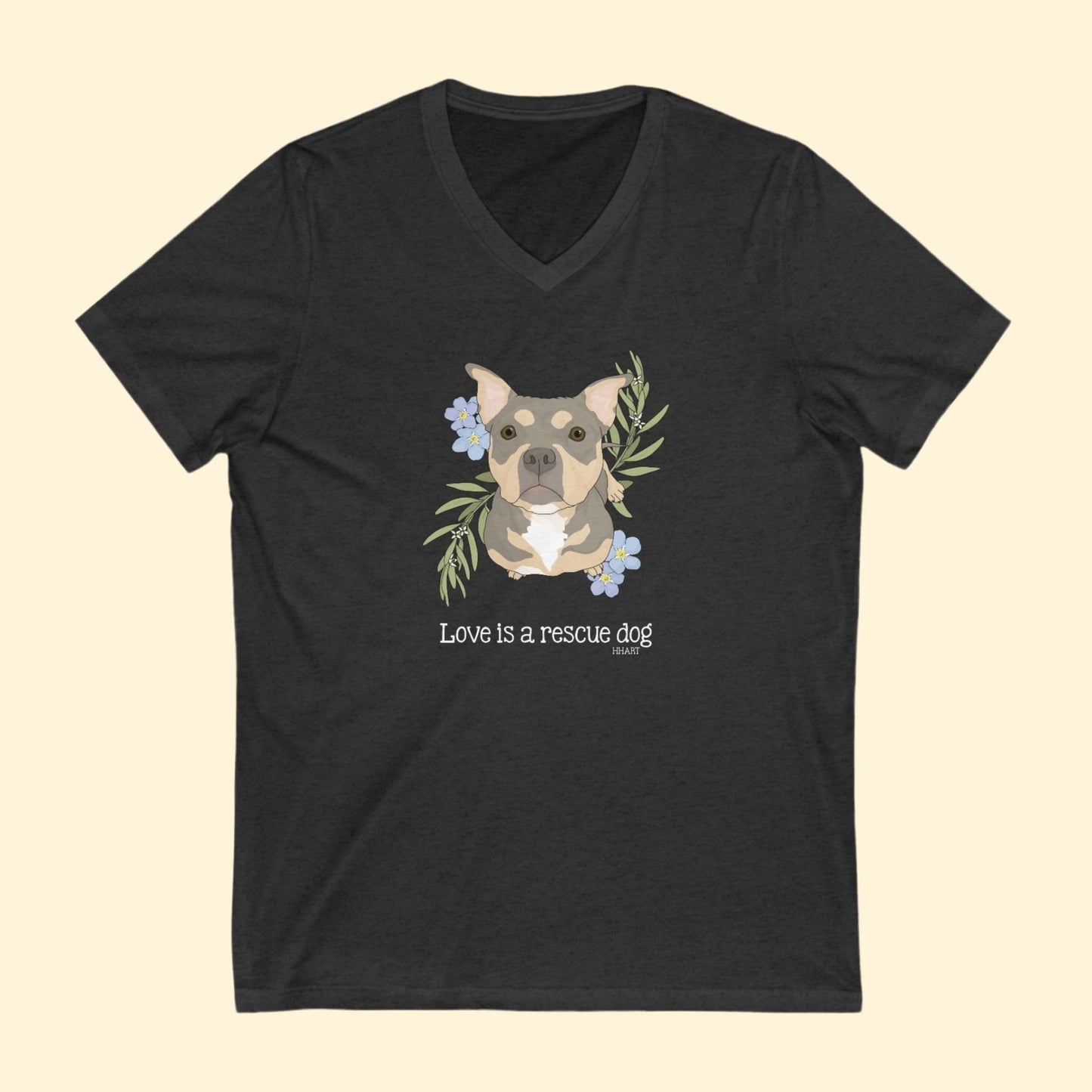 Sunshine | FUNDRAISER for HHART | Unisex V - Neck Tee - Detezi Designs - 26903109318052858199