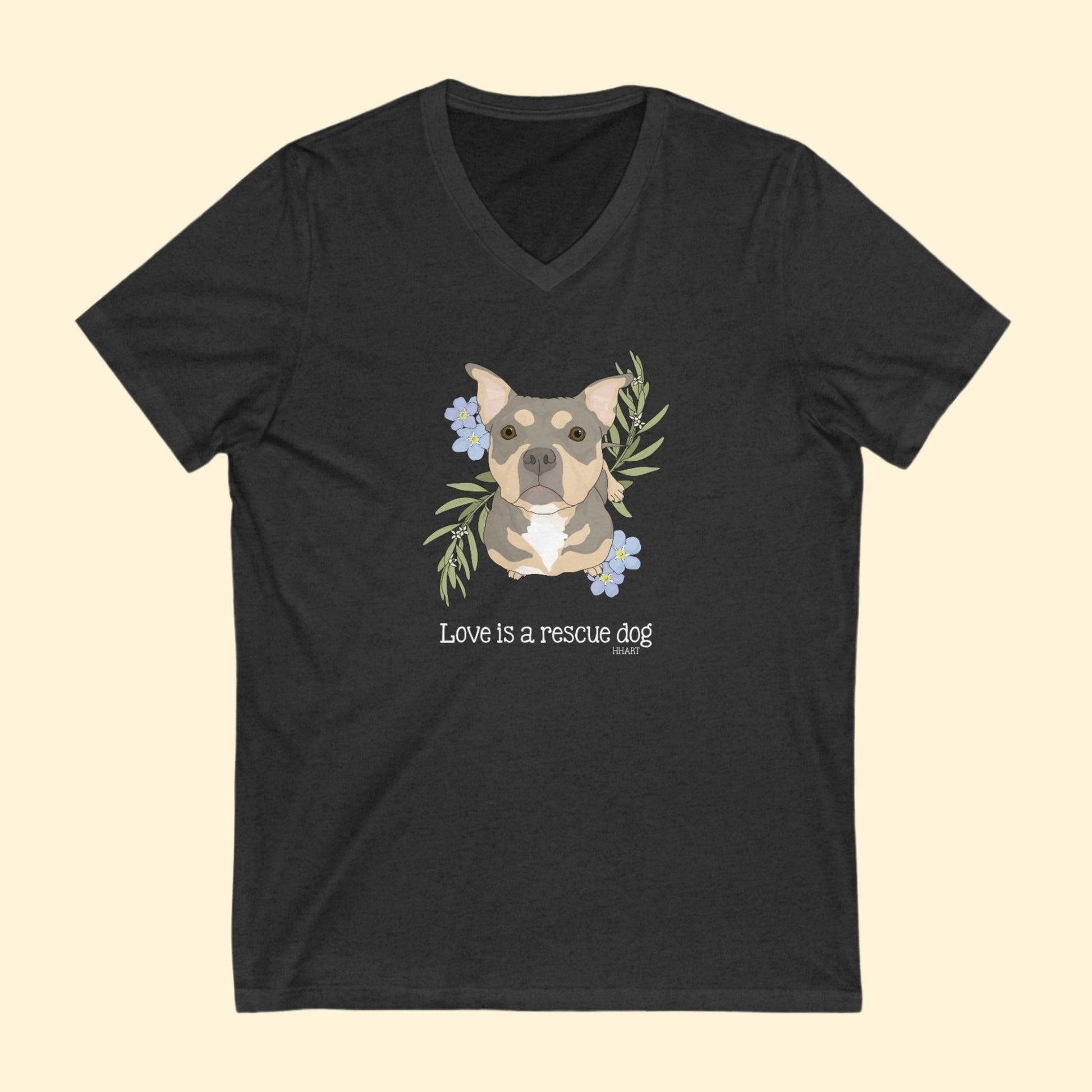 Sunshine | FUNDRAISER for HHART | Unisex V - Neck Tee - Detezi Designs - 26903109318052858199