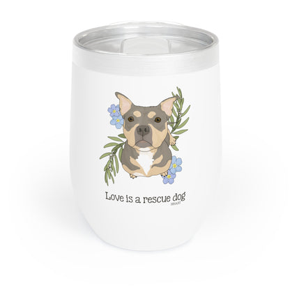 Sunshine | FUNDRAISER for HHART | Wine Tumbler - Detezi Designs - 30143118172141281784