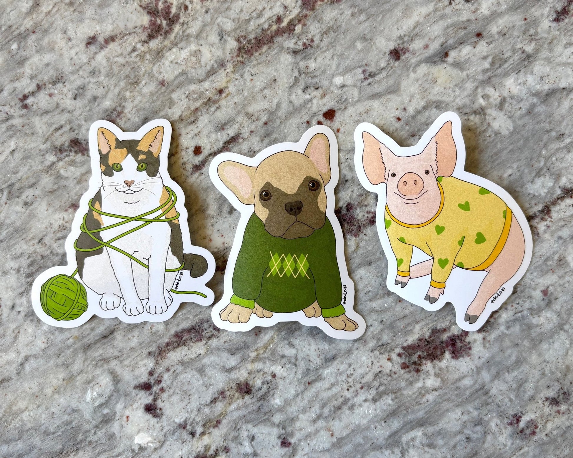 Sweater Weather | November 2025 Sticker Pack - Detezi Designs - 