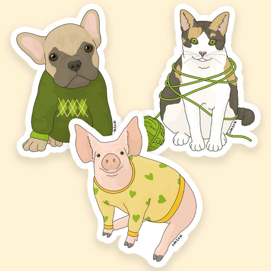 Sweater Weather | November 2025 Sticker Pack - Detezi Designs - 