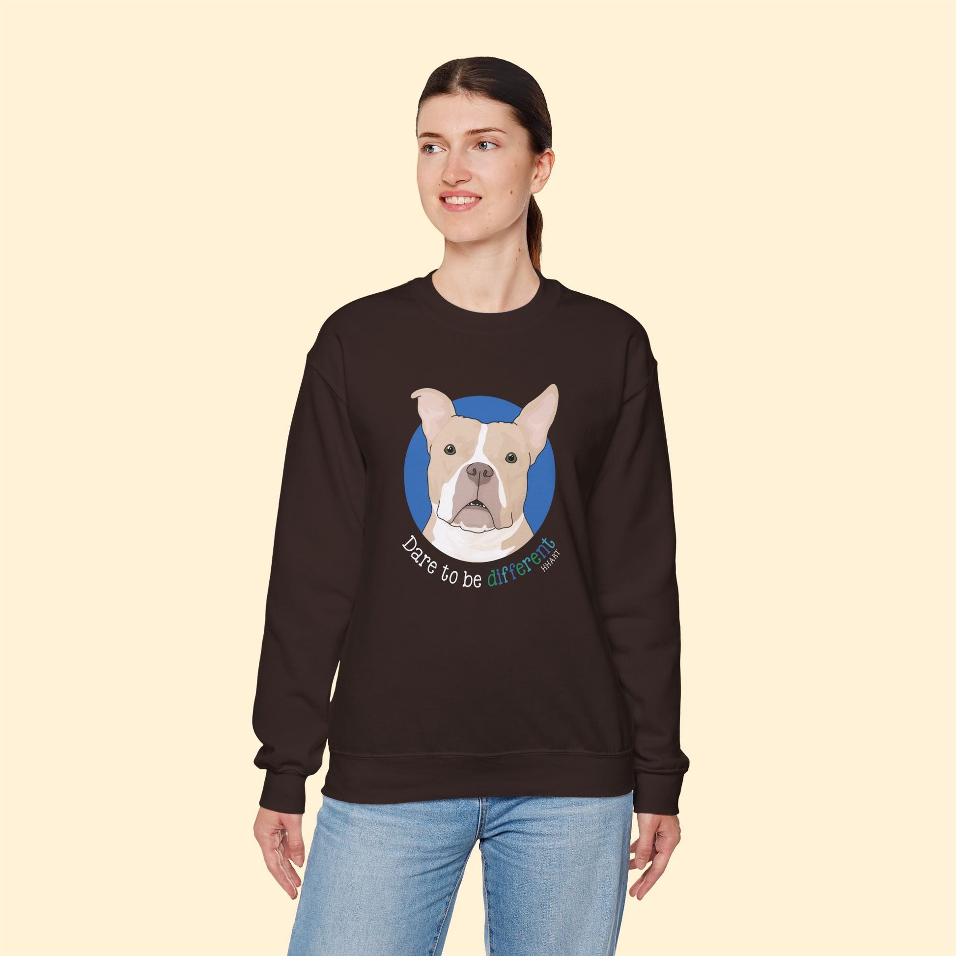 Tater | FUNDRAISER for HHART | Crewneck Sweatshirt - Detezi Designs - 18854215171745251520