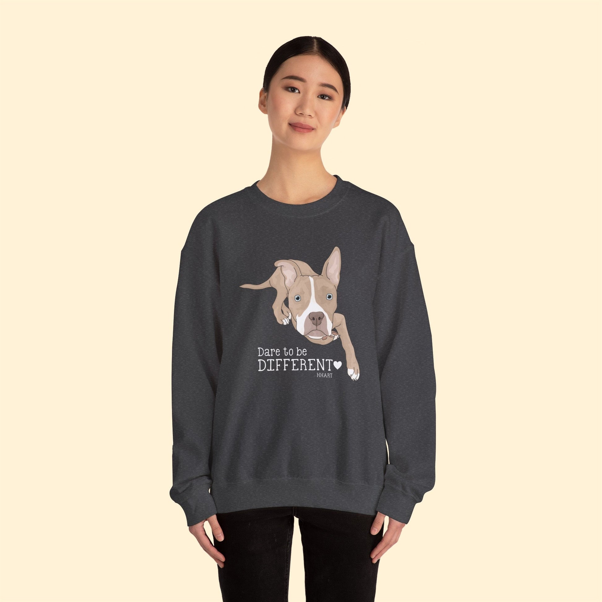 Tater | FUNDRAISER for HHART | Crewneck Sweatshirt - Detezi Designs-29374467790684108383