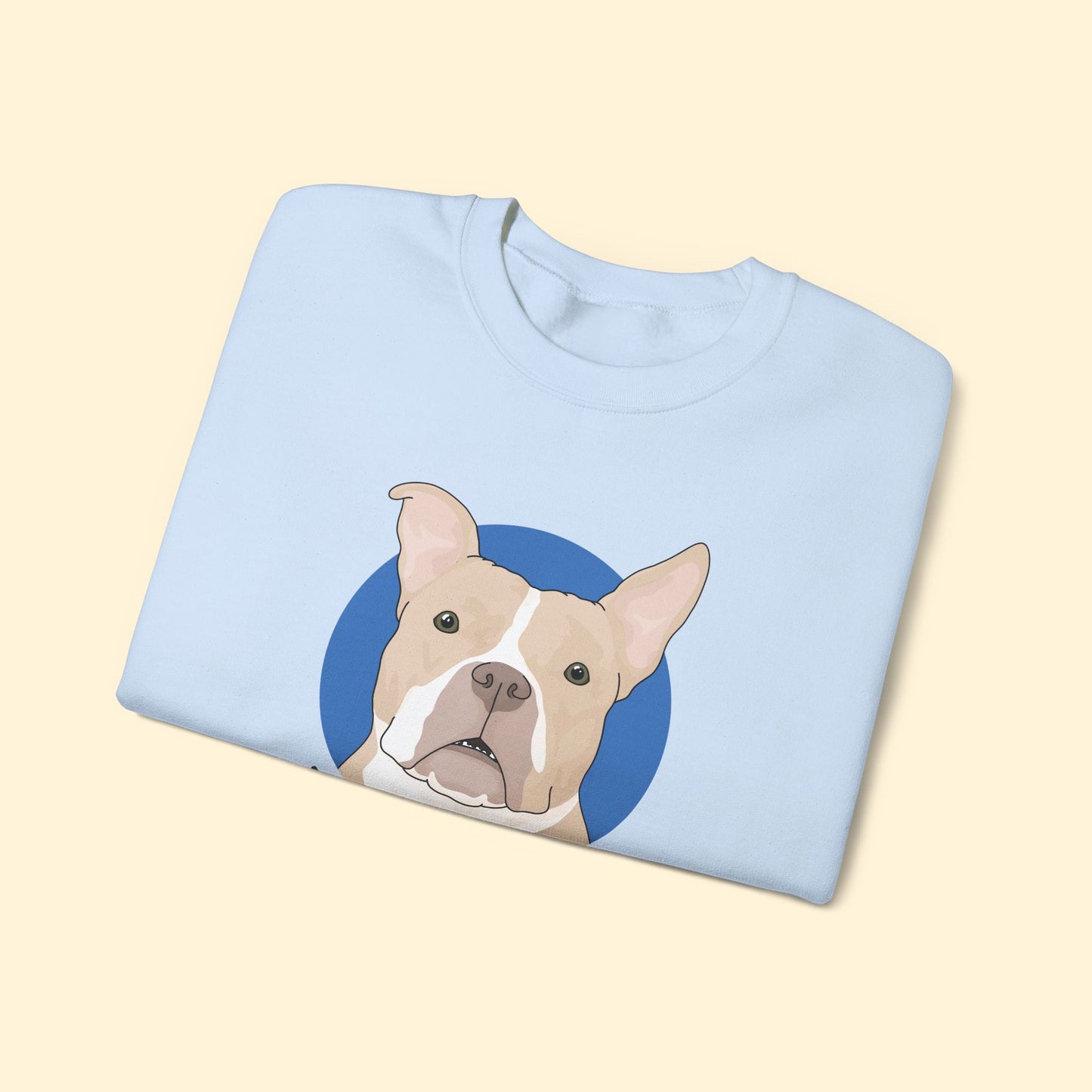 Tater | FUNDRAISER for HHART | Crewneck Sweatshirt - Detezi Designs - 96136002005656765100