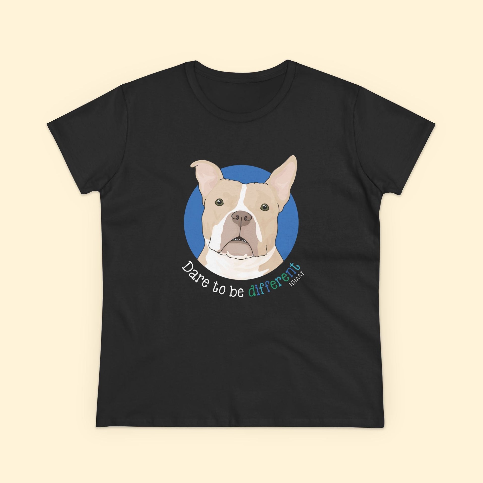 Tater | FUNDRAISER for HHART | Women's Midweight Cotton Tee - Detezi Designs - 12788708875315877027