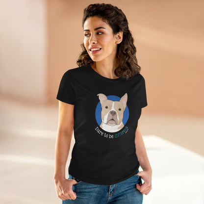 Tater | FUNDRAISER for HHART | Women's Midweight Cotton Tee - Detezi Designs - 15461891687361594614