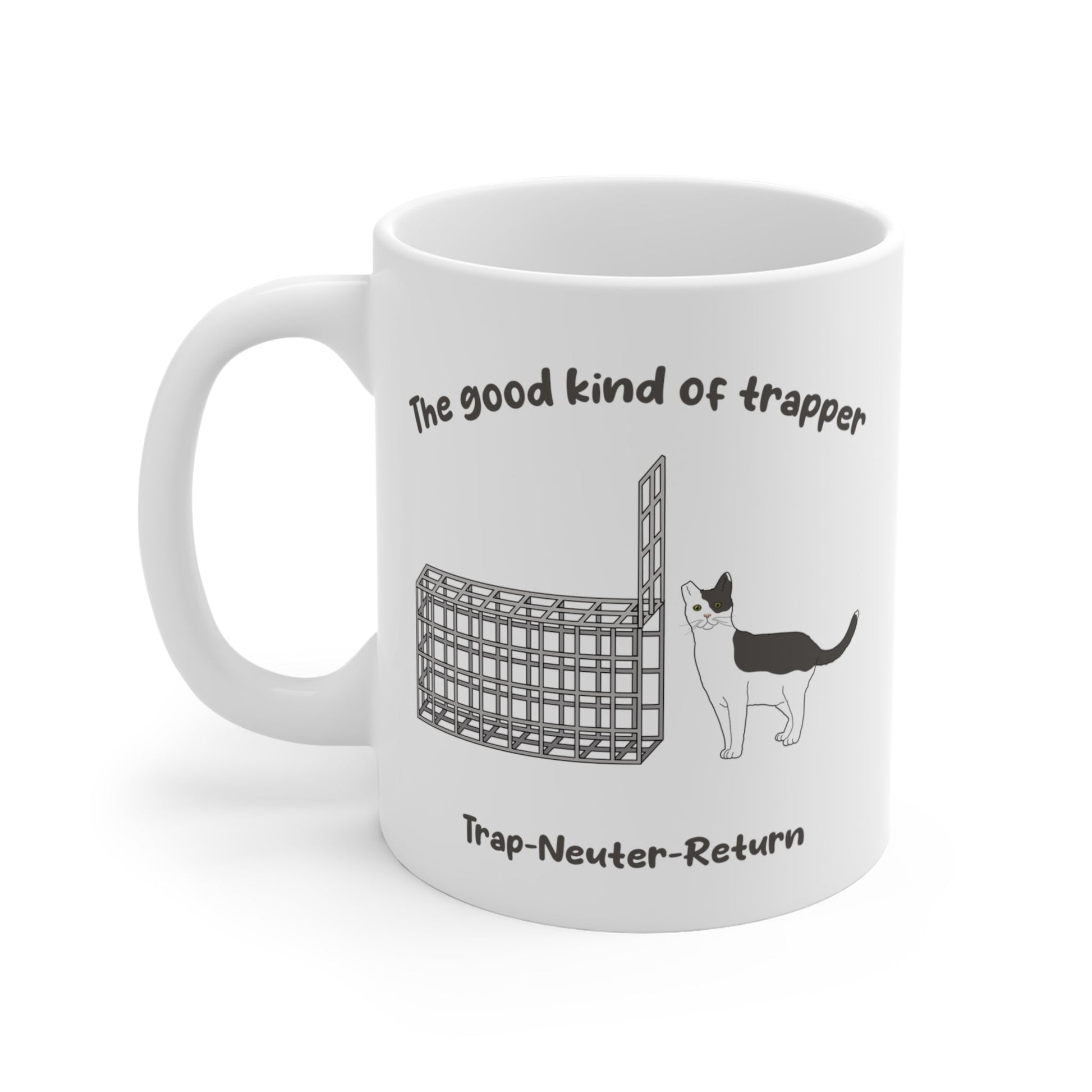 The Good Kind Of Trapper | FUNDRAISER for Feral At Heart | Mug - Detezi Designs-23418585433916942487