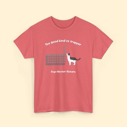 The Good Kind Of Trapper | FUNDRAISER for Feral At Heart | T-shirt - Detezi Designs-13741558644004416469