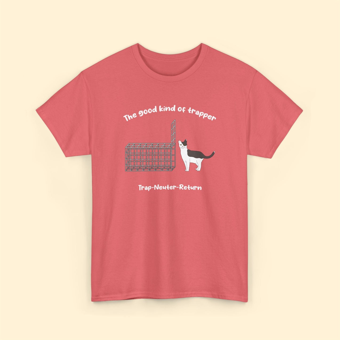 The Good Kind Of Trapper | FUNDRAISER for Feral At Heart | T-shirt - Detezi Designs - 13741558644004416469