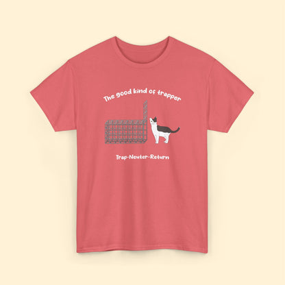 The Good Kind Of Trapper | FUNDRAISER for Feral At Heart | T-shirt - Detezi Designs - 13741558644004416469
