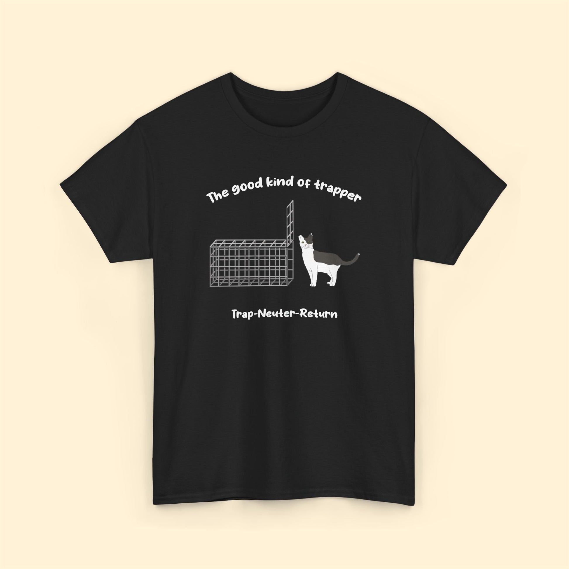 The Good Kind Of Trapper | FUNDRAISER for Feral At Heart | T-shirt - Detezi Designs - 15100198805357514735