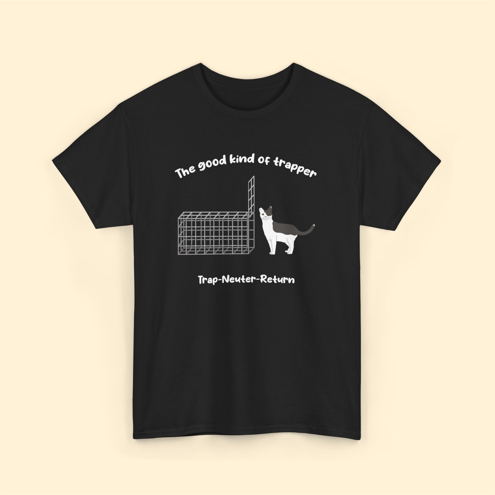 The Good Kind Of Trapper | FUNDRAISER for Feral At Heart | T-shirt - Detezi Designs-15100198805357514735