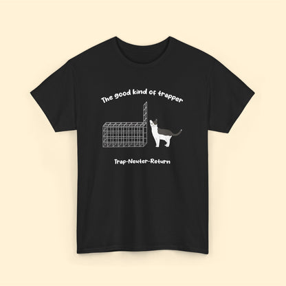 The Good Kind Of Trapper | FUNDRAISER for Feral At Heart | T-shirt - Detezi Designs-15100198805357514735