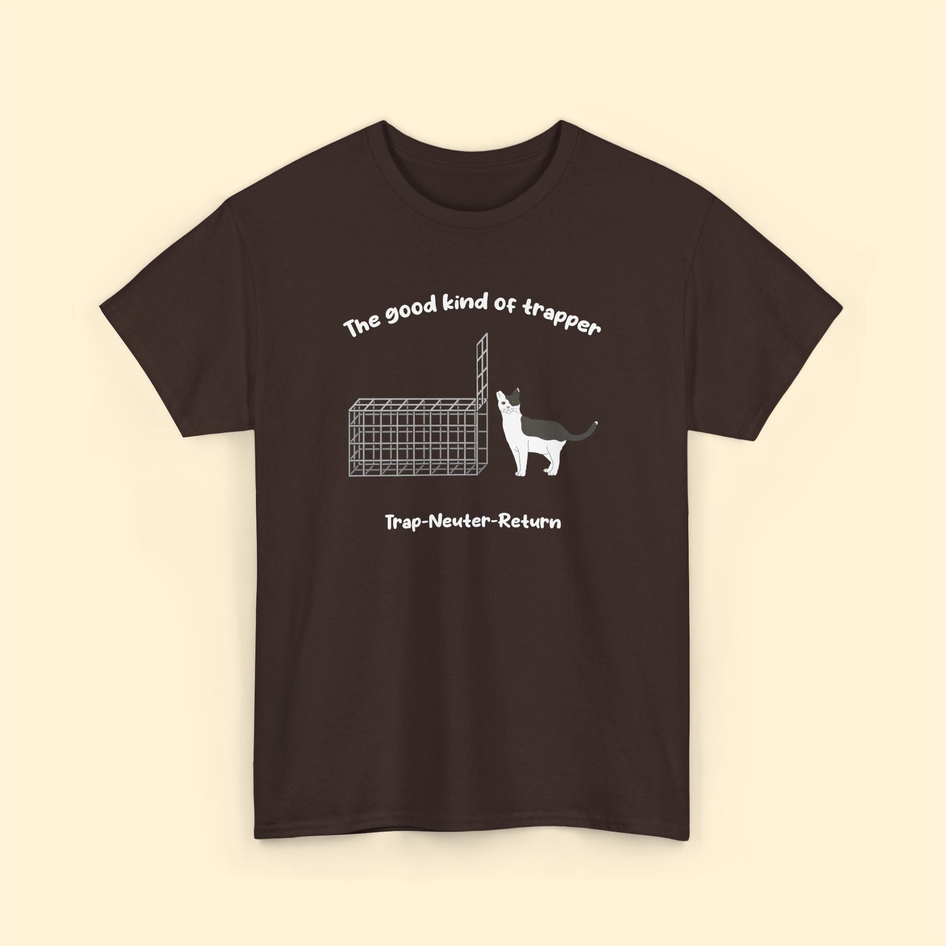 The Good Kind Of Trapper | FUNDRAISER for Feral At Heart | T-shirt - Detezi Designs - 19037826752730809426