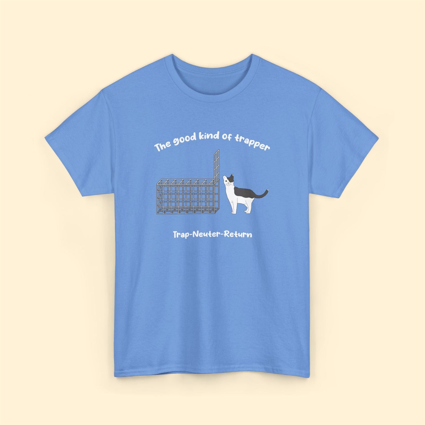 The Good Kind Of Trapper | FUNDRAISER for Feral At Heart | T-shirt - Detezi Designs - 22561668758484155442