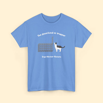 The Good Kind Of Trapper | FUNDRAISER for Feral At Heart | T-shirt - Detezi Designs - 22561668758484155442