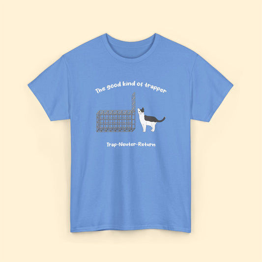 The Good Kind Of Trapper | FUNDRAISER for Feral At Heart | T-shirt - Detezi Designs - 22561668758484155442