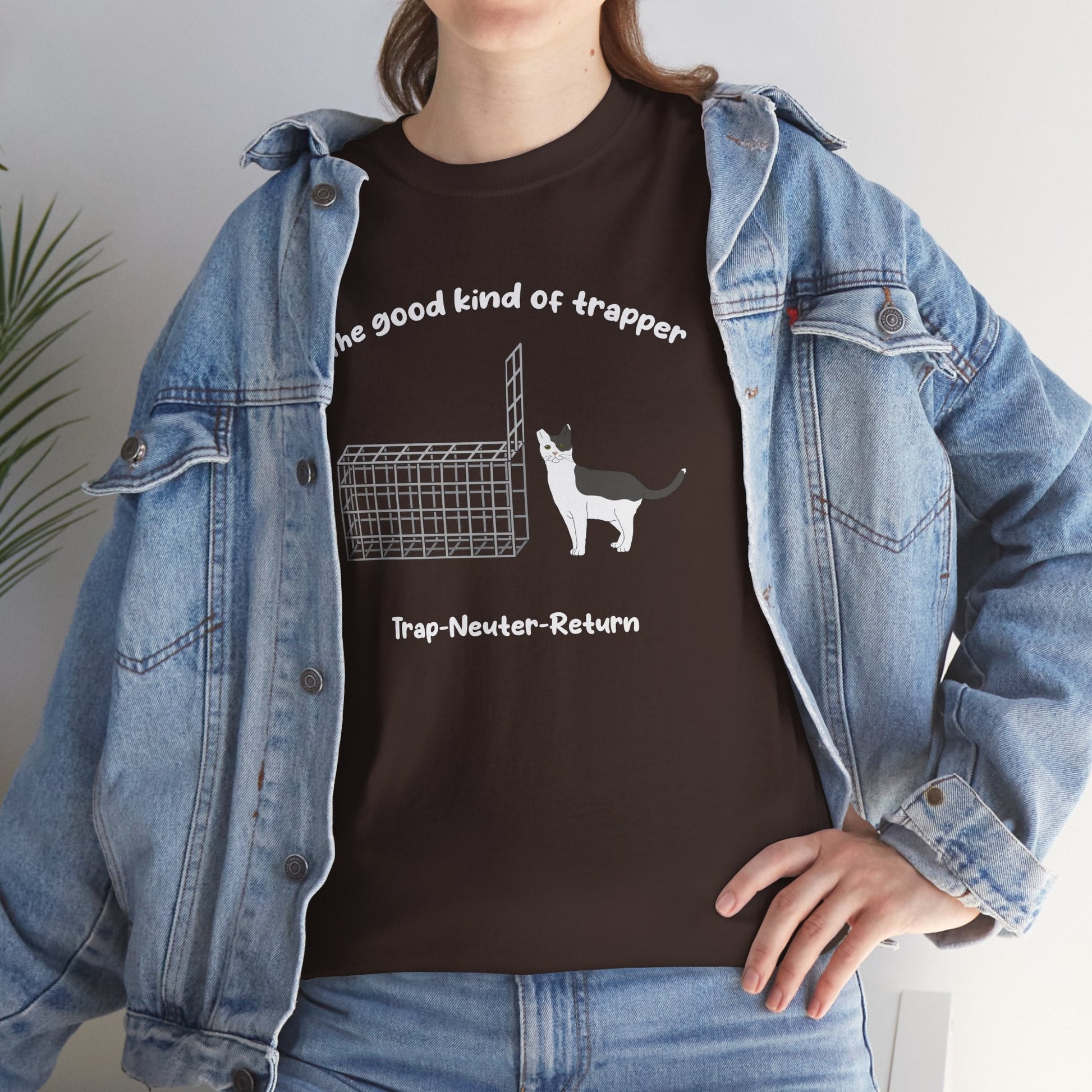 The Good Kind Of Trapper | FUNDRAISER for Feral At Heart | T-shirt - Detezi Designs - 22561668758484155442