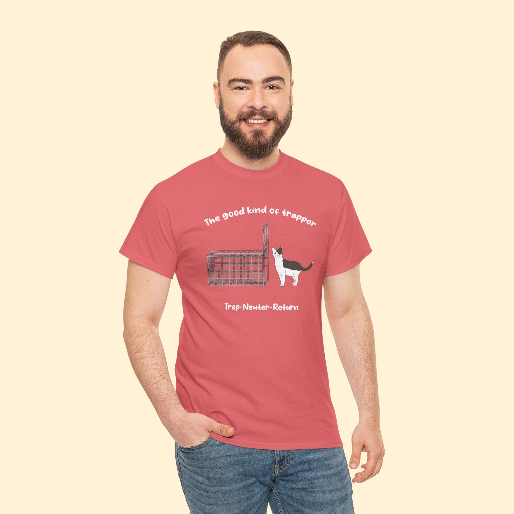 The Good Kind Of Trapper | FUNDRAISER for Feral At Heart | T-shirt - Detezi Designs-25571571591606819851