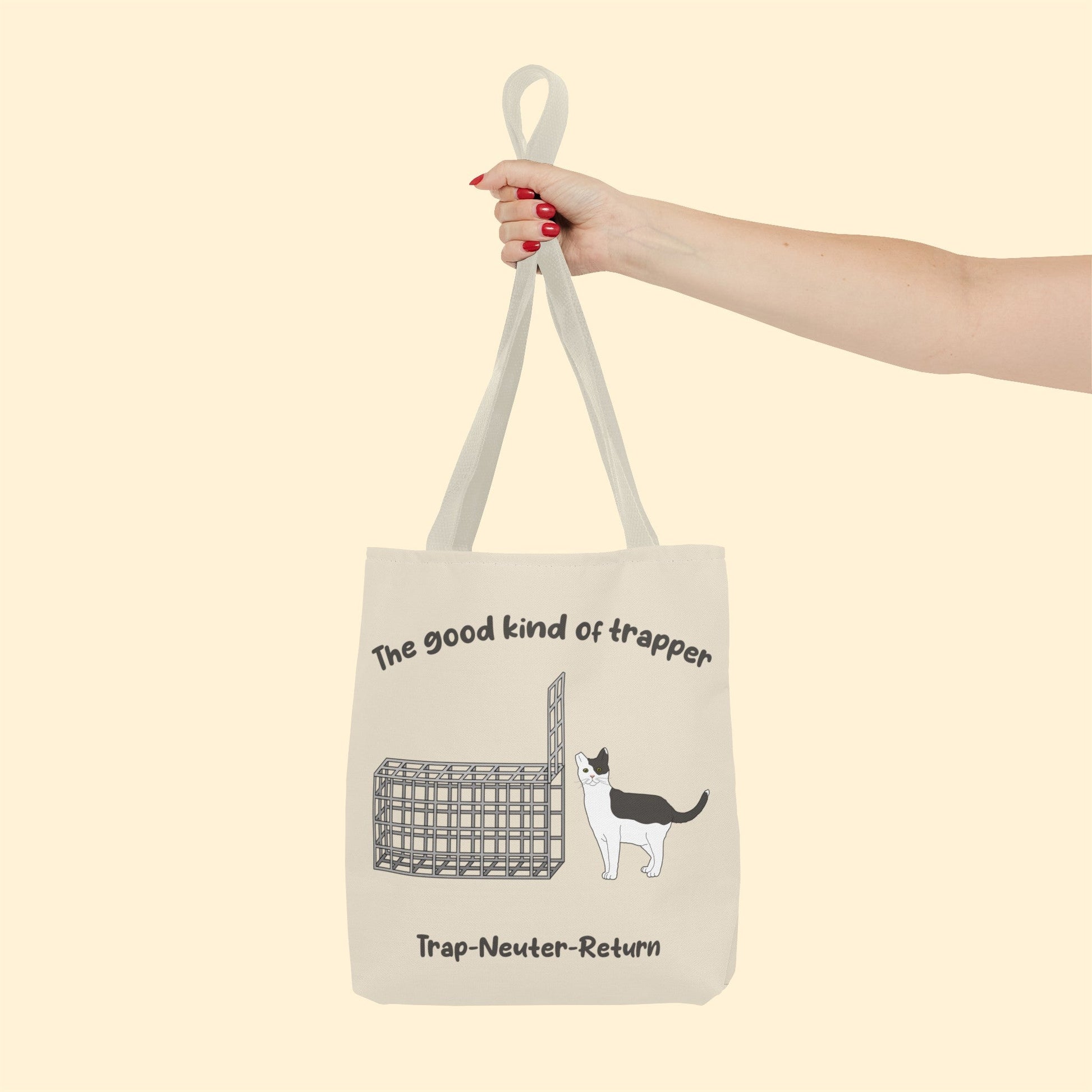 The Good Kind Of Trapper | FUNDRAISER for Feral At Heart | Tote Bag - Detezi Designs-24151147075143093435