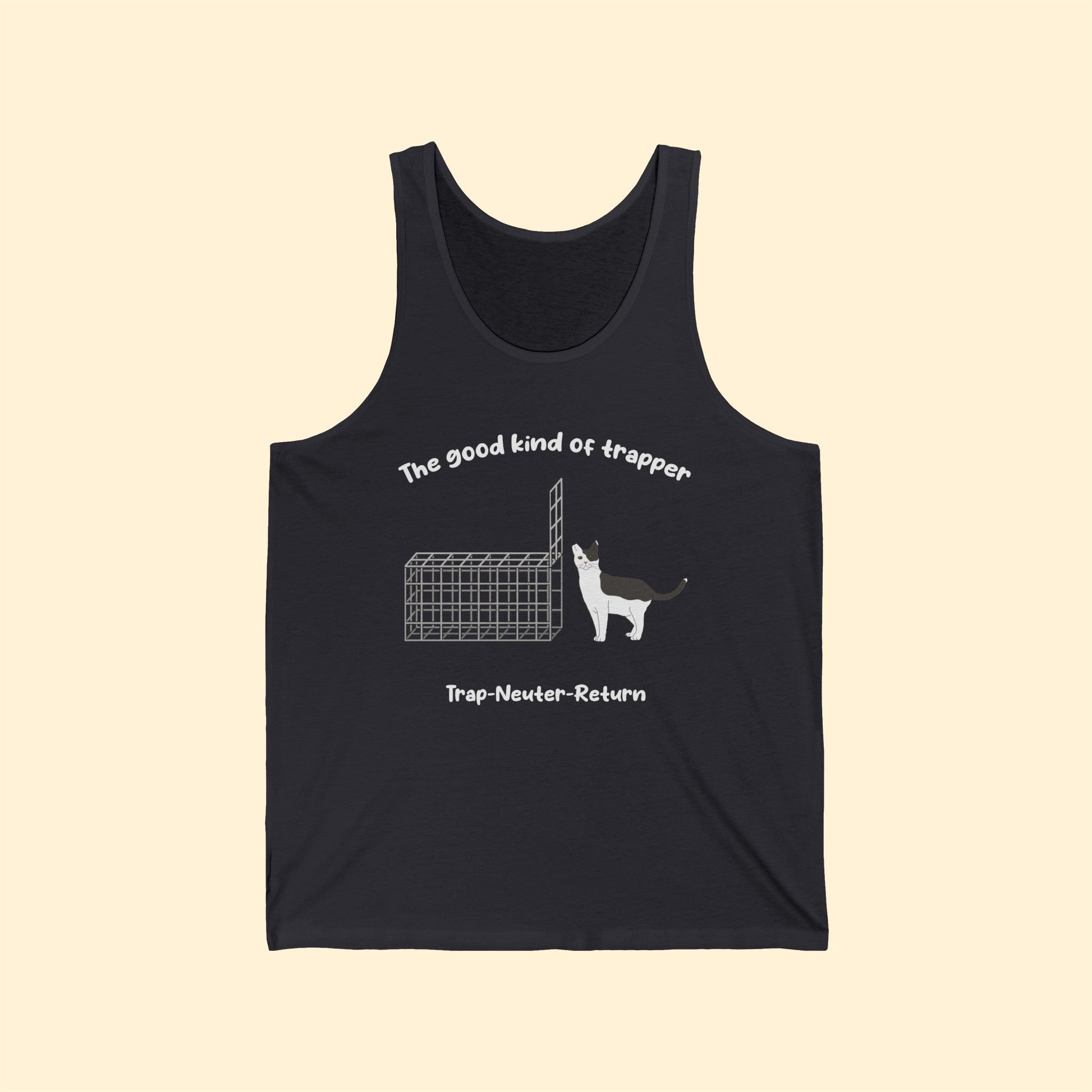 The Good Kind Of Trapper | FUNDRAISER for Feral at Heart | Unisex Jersey Tank - Detezi Designs-91401831061977982421