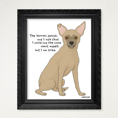 The Horrors | Giclée Fine Art Print - Detezi Designs-