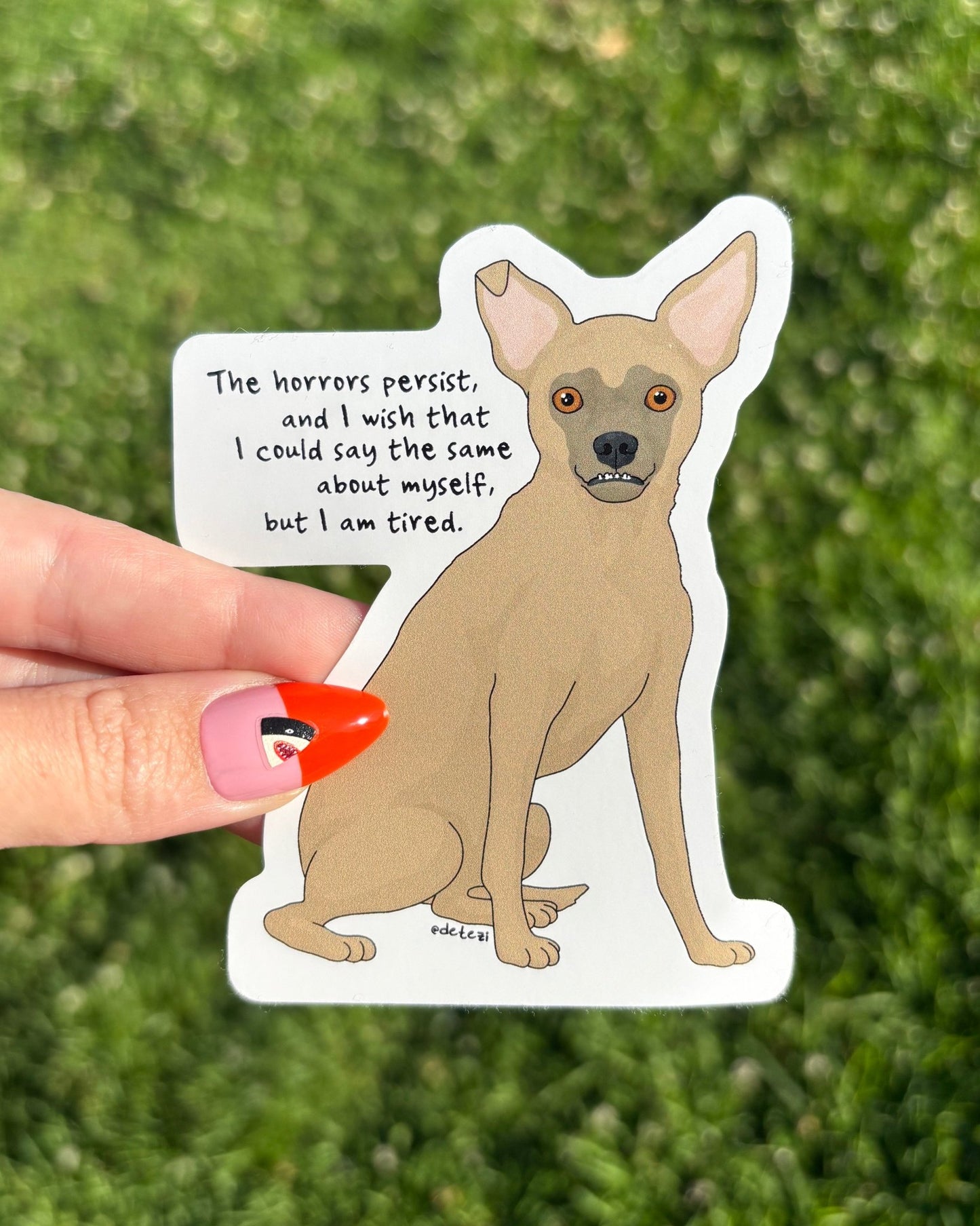 The Horrors | Vinyl Sticker - Detezi Designs-