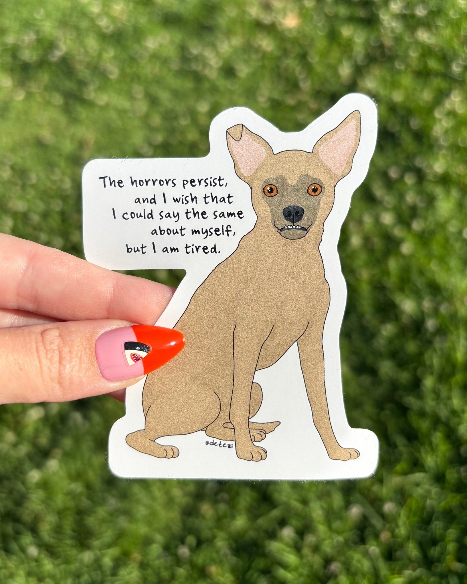 The Horrors | Vinyl Sticker - Detezi Designs-