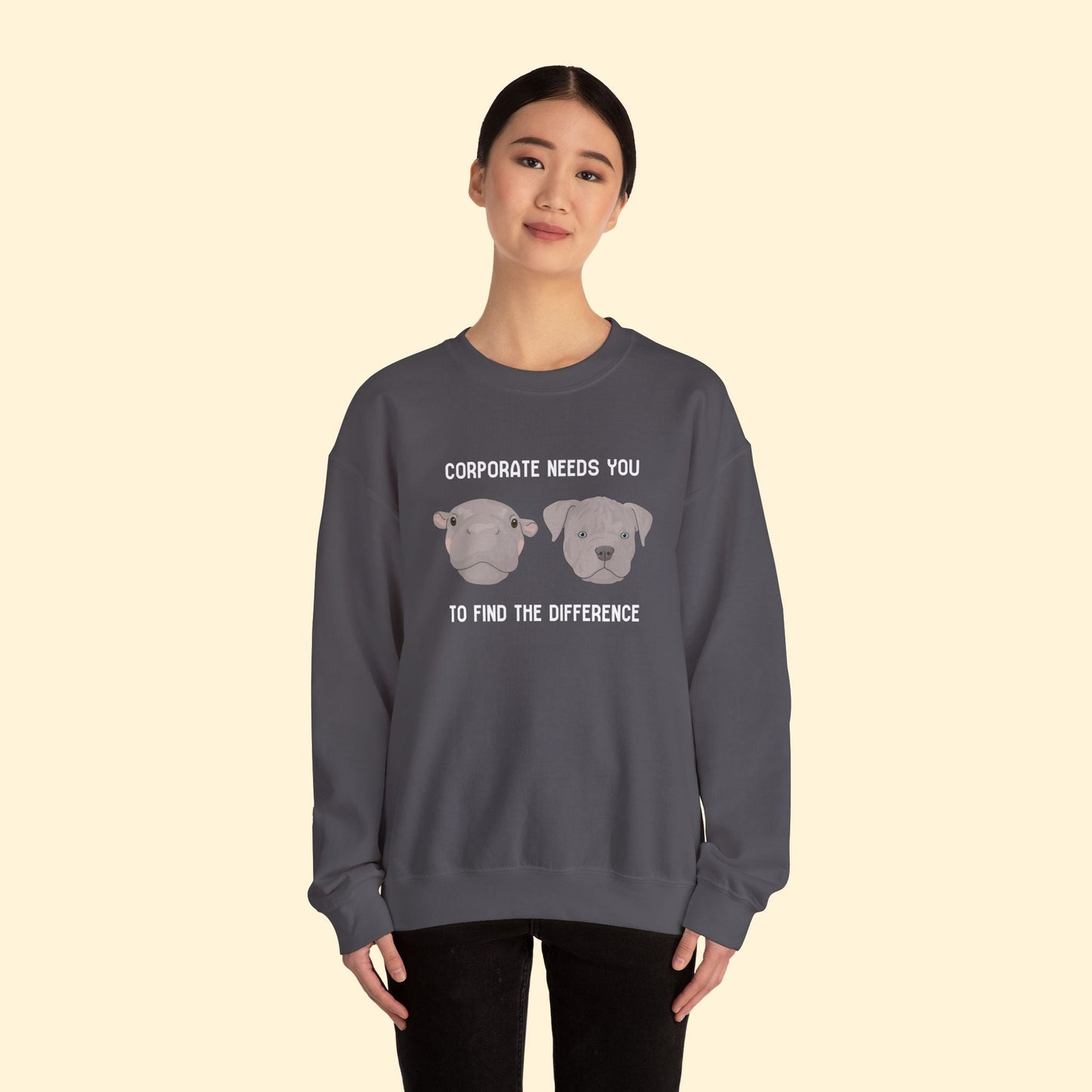 They're The Same Picture | Crewneck Sweatshirt - Detezi Designs - 27814305614368466764